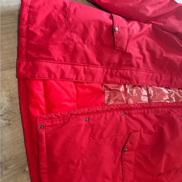 Columbia Vibrant Red Hooded Jacket new with tag size xl - Picture 2 of 9